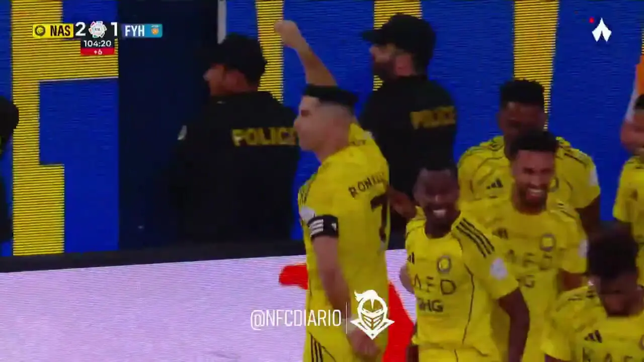 رونالدو بعد از گل، یک دل سیر عربی رقصید