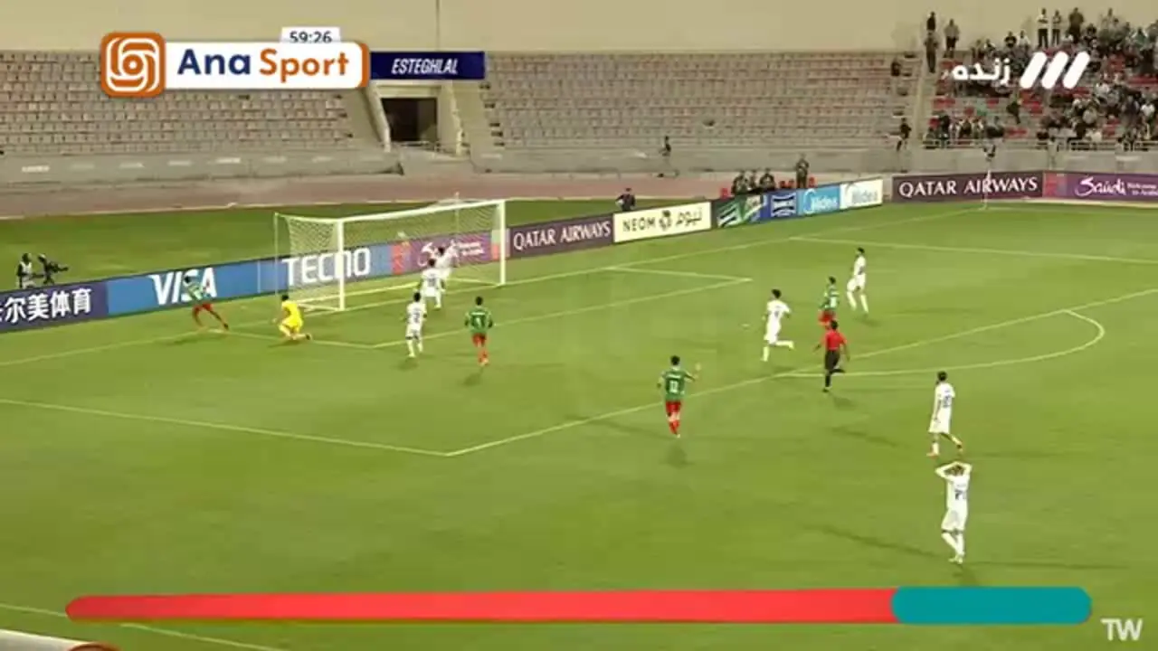 گاف عجیب سامان فلاح استقلالی‌ها را سکته داد