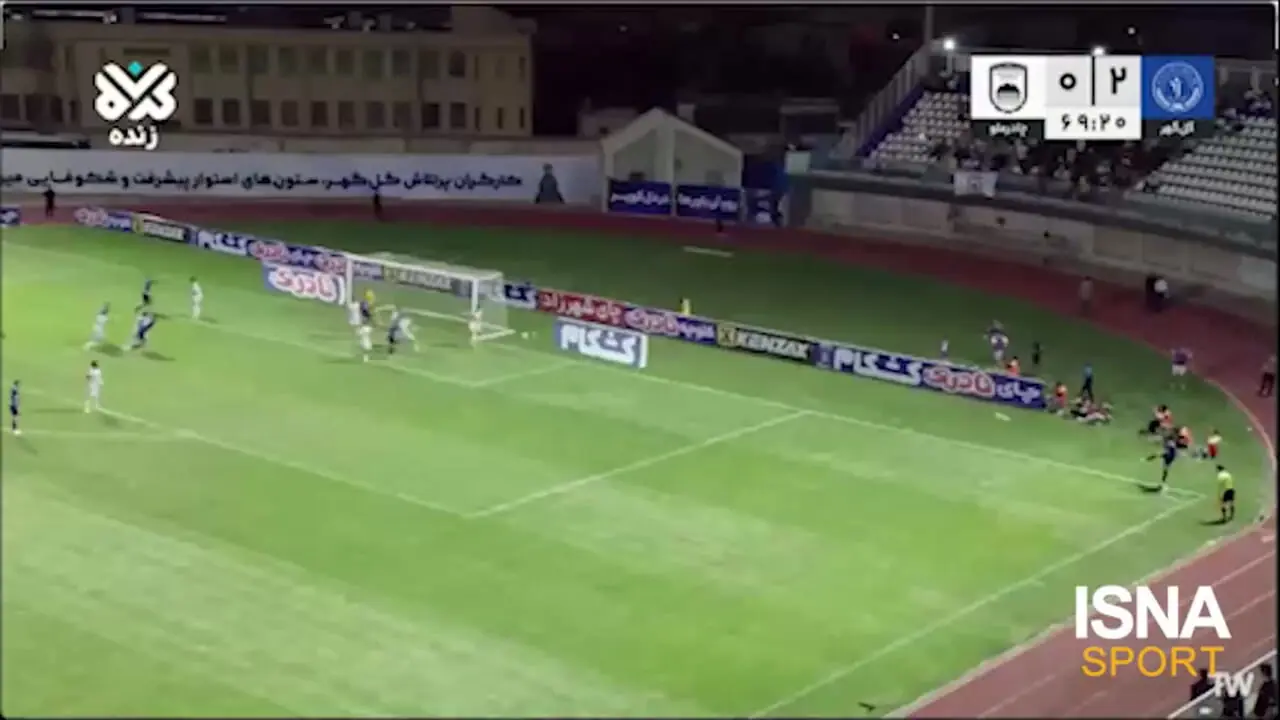 درخشش بازیکن مازاد پرسپولیسی در گل‌گهر